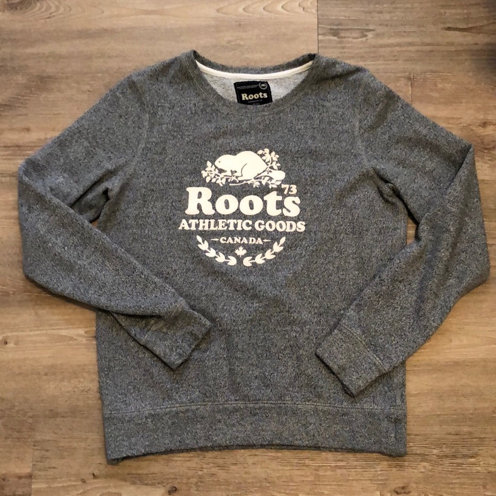 Roots Salt & Pepper Crew Neck Sweater